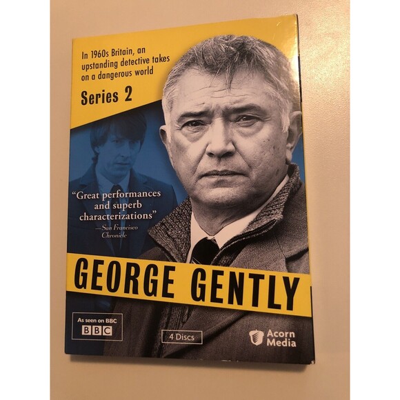George Gently: Series 2 DVD 4 Disc Set BBC - Picture 1 of 8